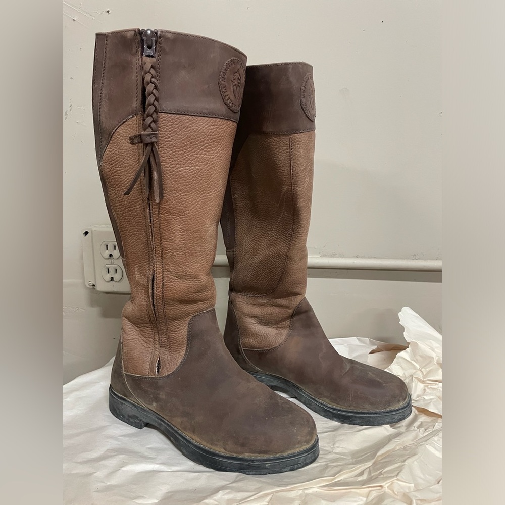 Moretta shire patina country boots